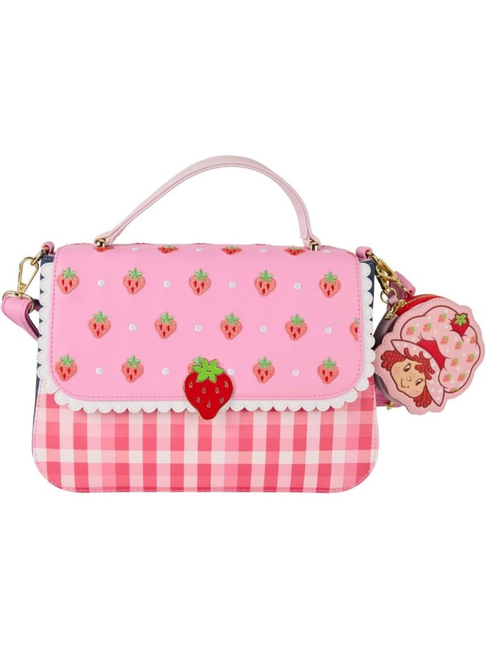 Strawberry Shortcake Crossbody Bag & Coin Purse - Cute, Fun, Stylish Accessory